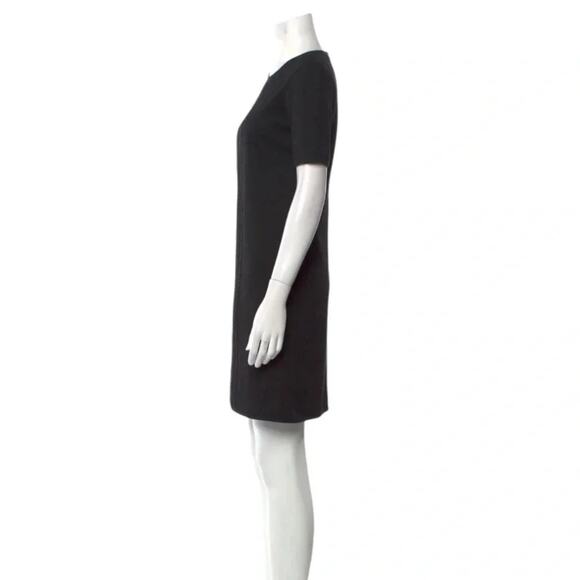 Andrew Gn Virgin Wool Mini Dress Black Size: XS | US2, FR34 - Picture 3 of 5